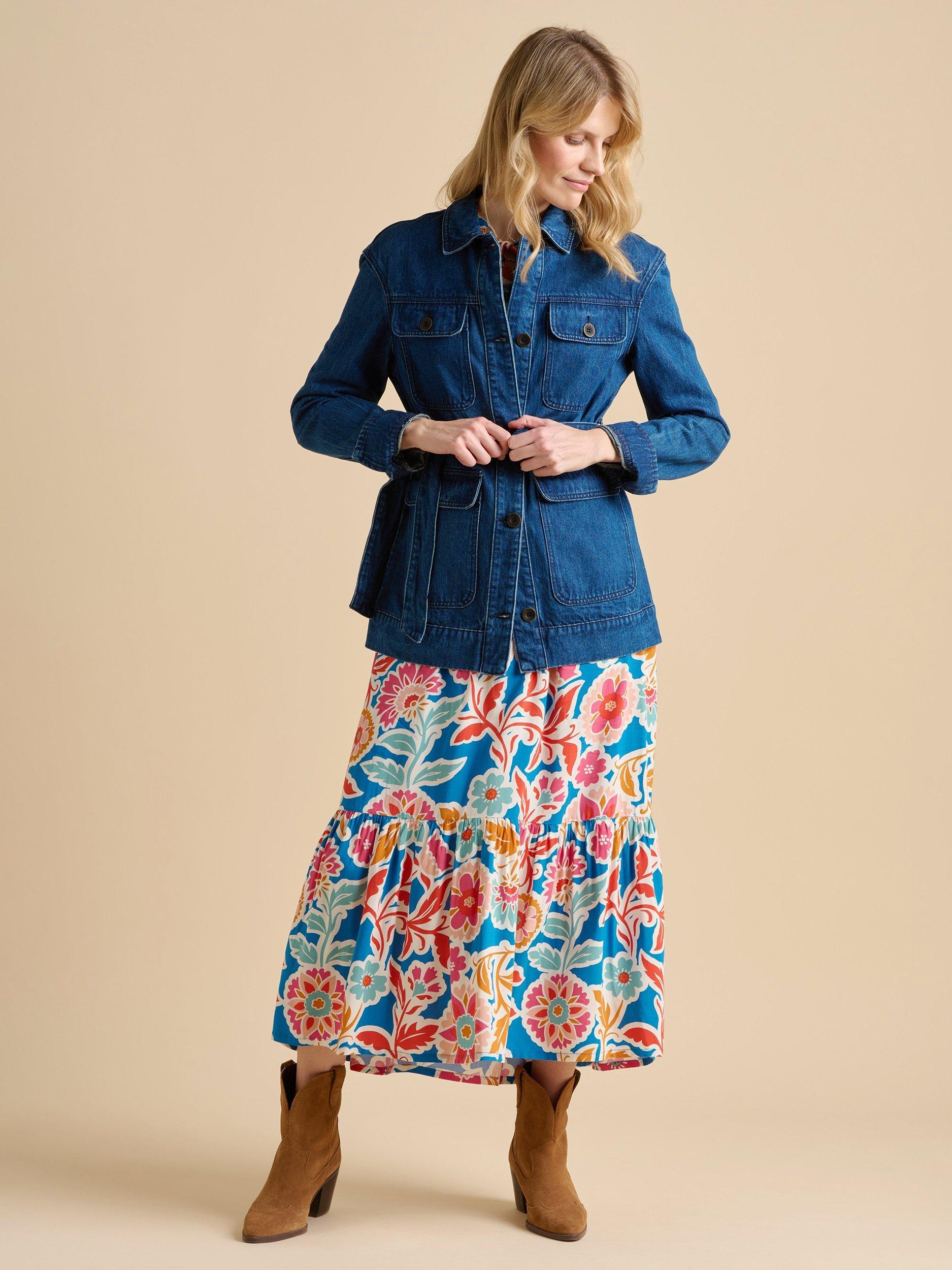 Product image 6 of 6, which shows Brakeburn Full Bloom Maxi Dress, Multi, 8