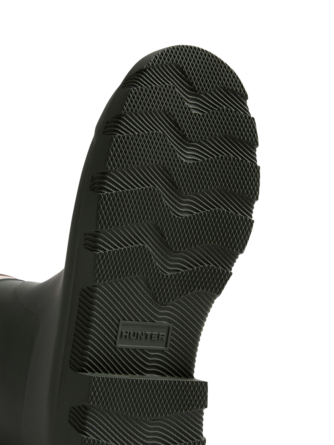 Product image 4 of 4, which shows Hunter Downpour Short Wellington Boots, Dark Olive, 8