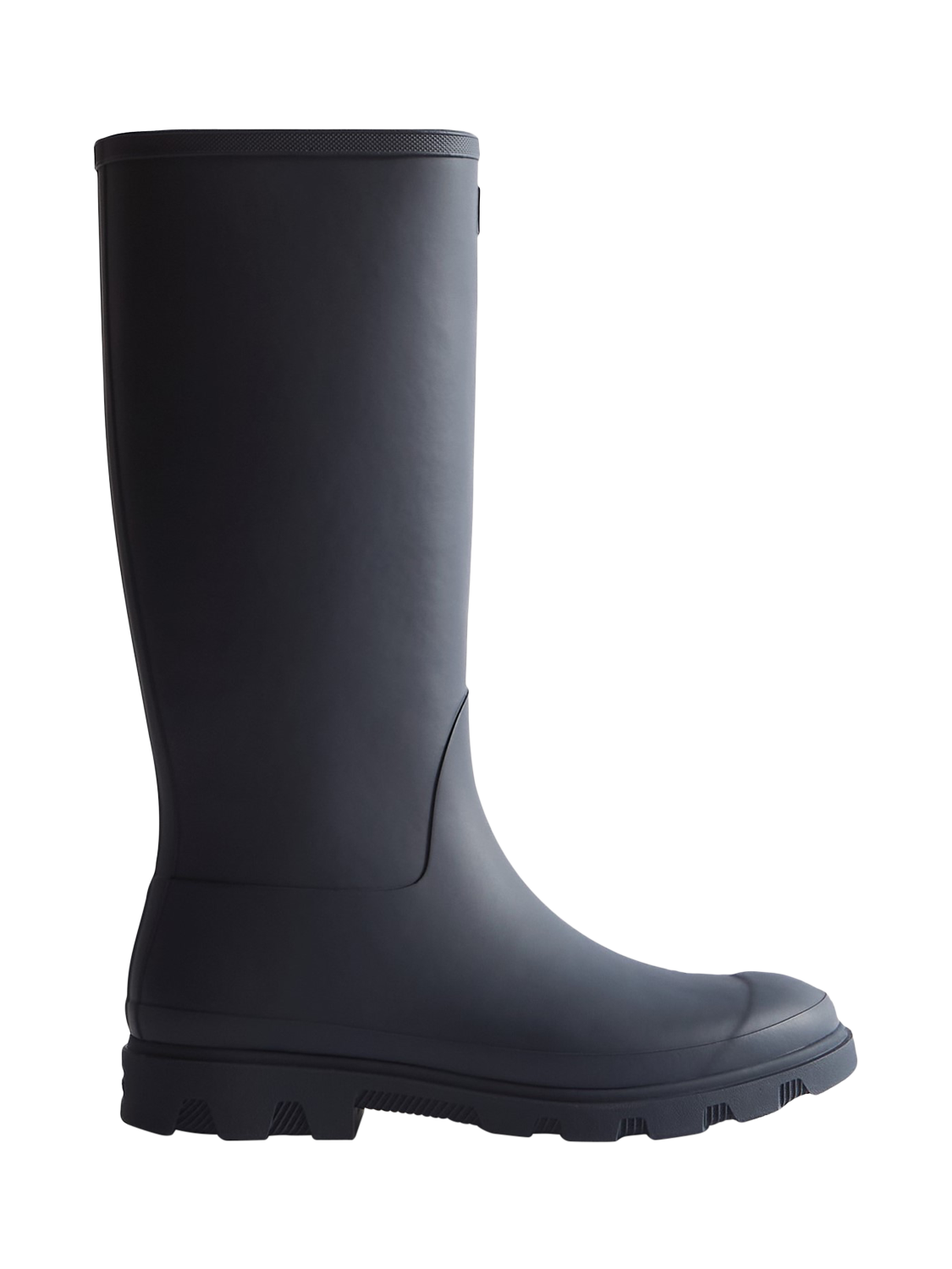 Product image 1 of 4, which shows Hunter Downpour Tall Wellington Boots, Navy, 8