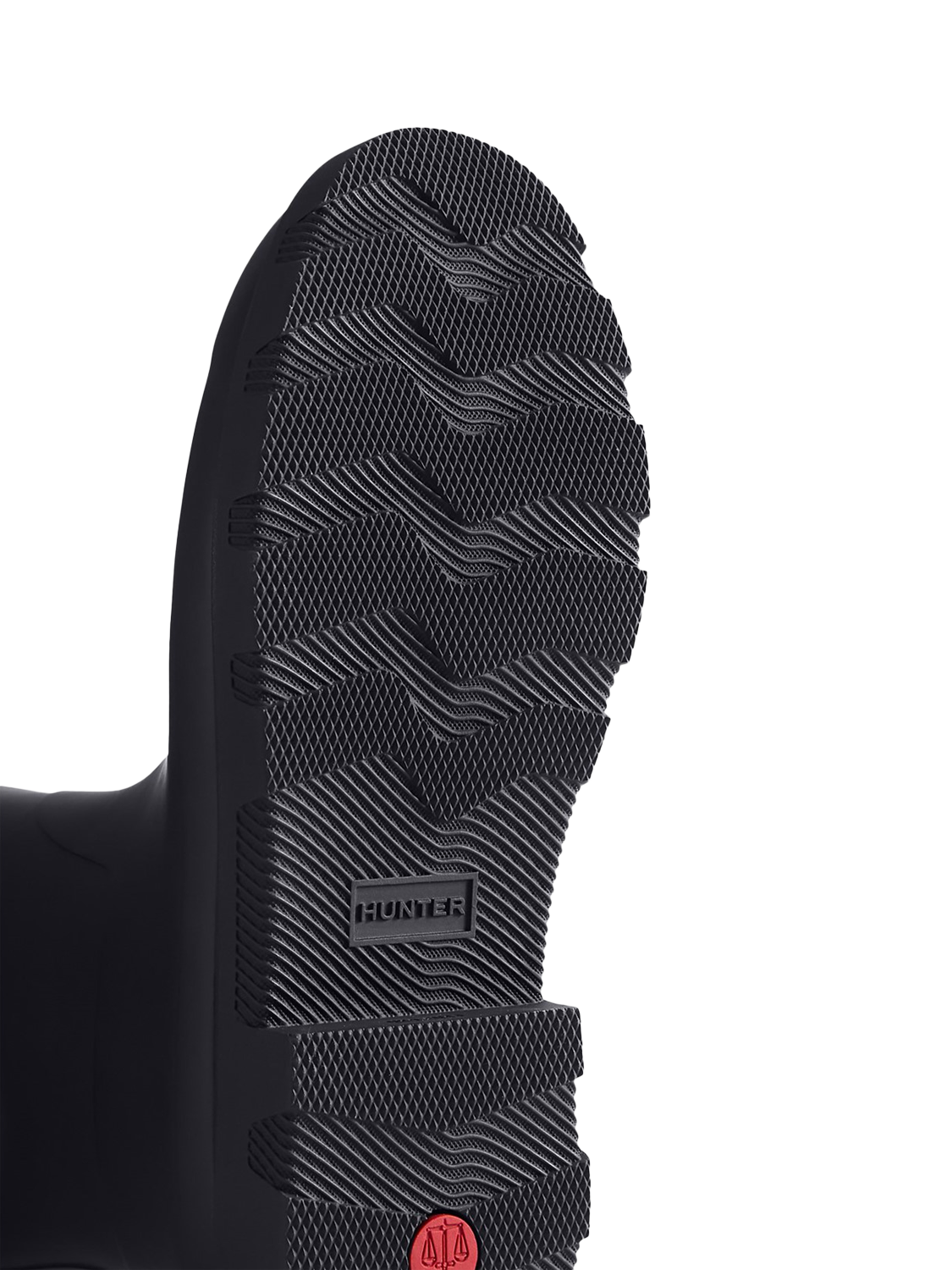 Product image 4 of 4, which shows Hunter Downpour Tall Wellington Boots, Navy, 8