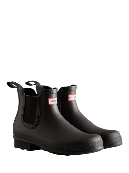 Hunter Original Chelsea Wellington Boots - view 2, Black