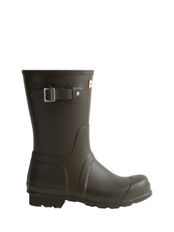 Hunter Original Short Wellington Boots, Chocolate