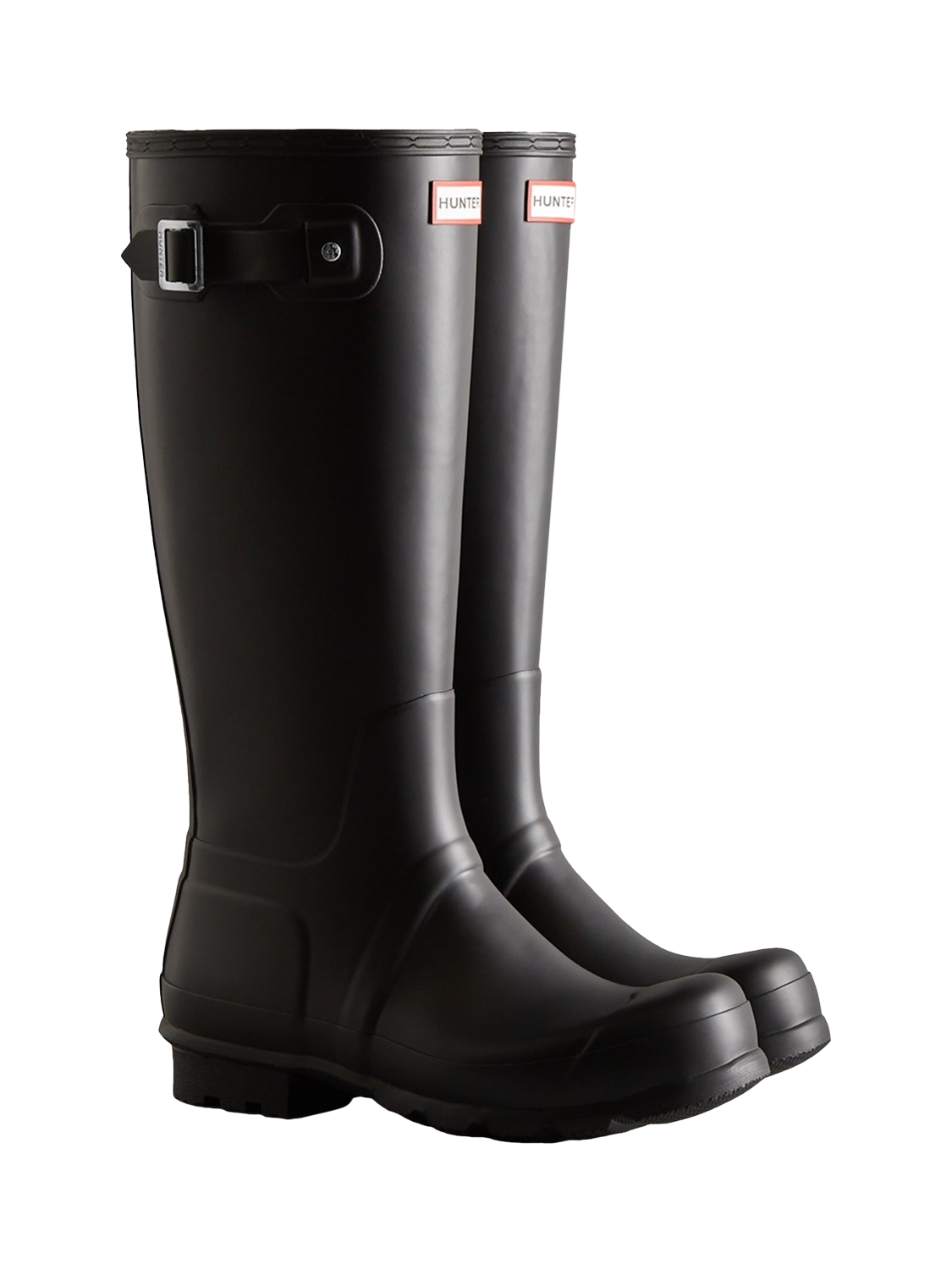 Product image 2 of 4, which shows Hunter Original Tall Wellington Boots, Black, 7