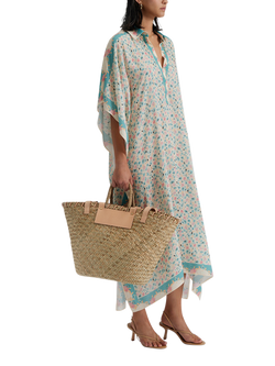 Malina Mollie Print Kaftan, Multi, Multi