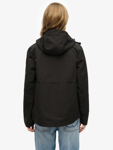 Superdry Hooded Ultimate Tech Windbreaker Jacket, Black - view 2, Black