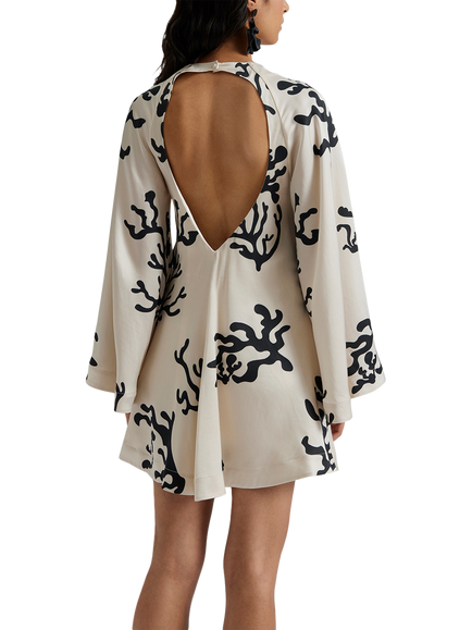 Malina Essie Long Sleeve Mini Dress, Reef - view 2, Reef