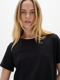 InWear Alma Plain T-Shirt - view 2, Black