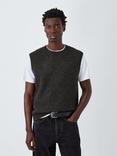 Kin Fluffy Cew Neck Sleeveless Jumper