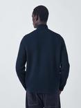 Kin Milano Half Zip Cotton Jumper