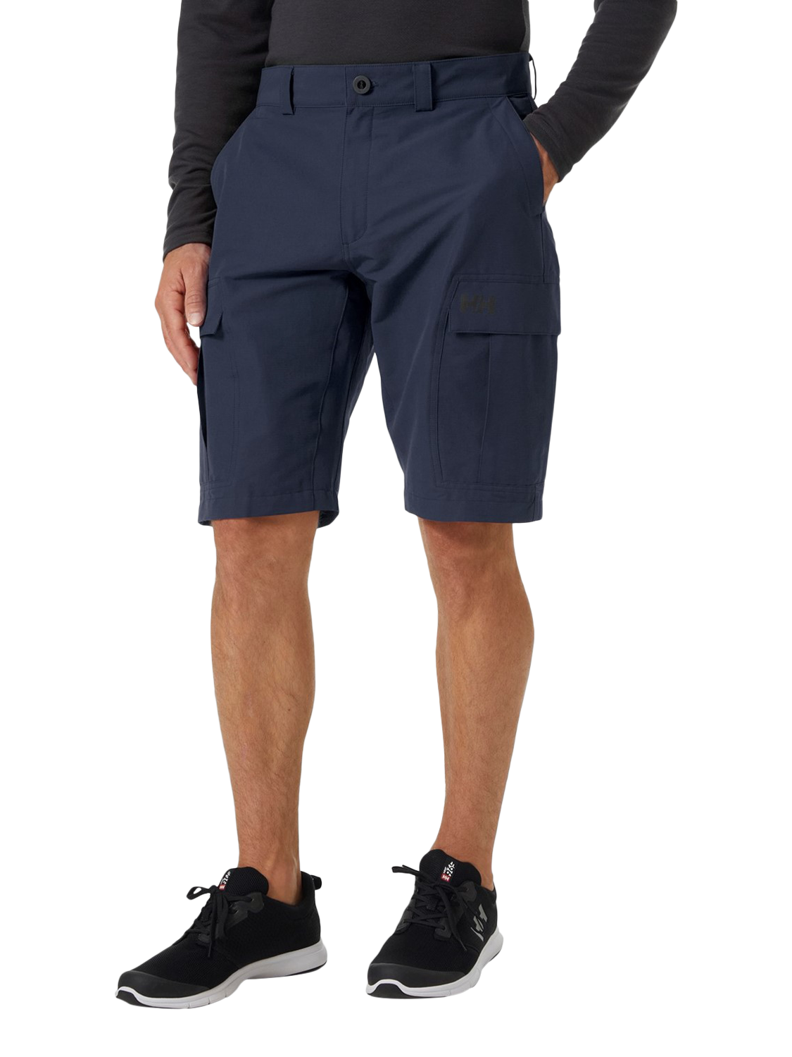 Product image 1 of 4, which shows Helly Hansen Men's Cargo Shorts, Navy, 32
