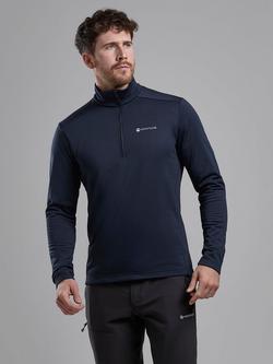 Montante Men's Protium Fleece Pull-On Sports Top, Eclipse Blue, Eclipse Blue