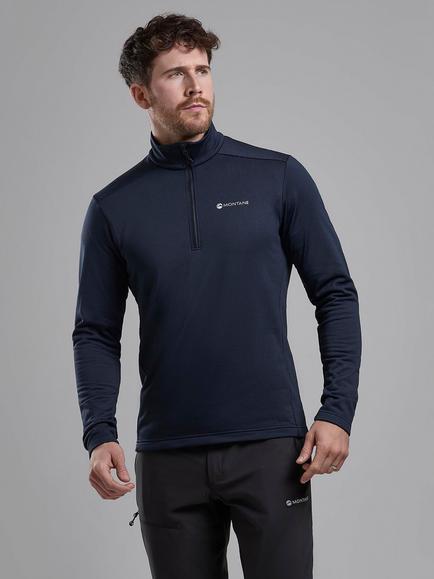 Montante Men's Protium Fleece Pull-On Sports Top, Eclipse Blue, Eclipse Blue
