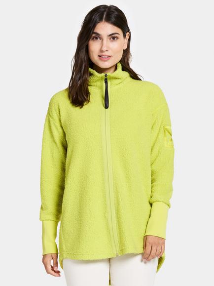 Didriksons Sally Thermal Fleece Jacket, Light Avocado