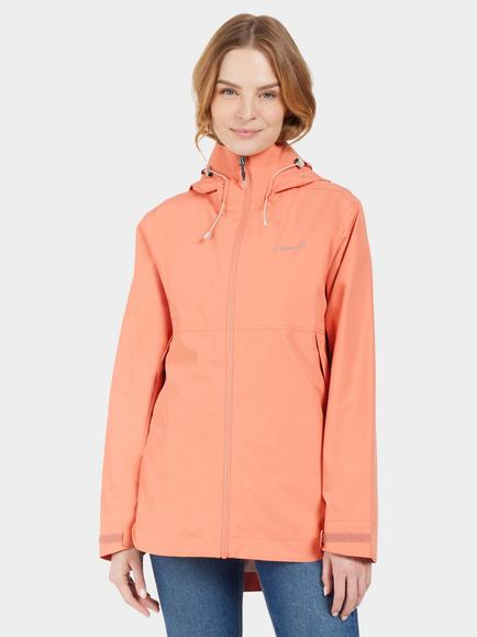 Didriksons Tilde Waterproof & Windproof Jacket, Clay Pink