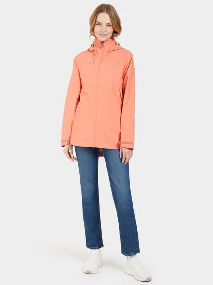 Didriksons Tilde Waterproof & Windproof Shell Jacket - view 2, Clay Pink
