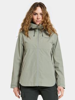 Didriksons Tilde Waterproof & Windproof Jacket, Wilted Leaf