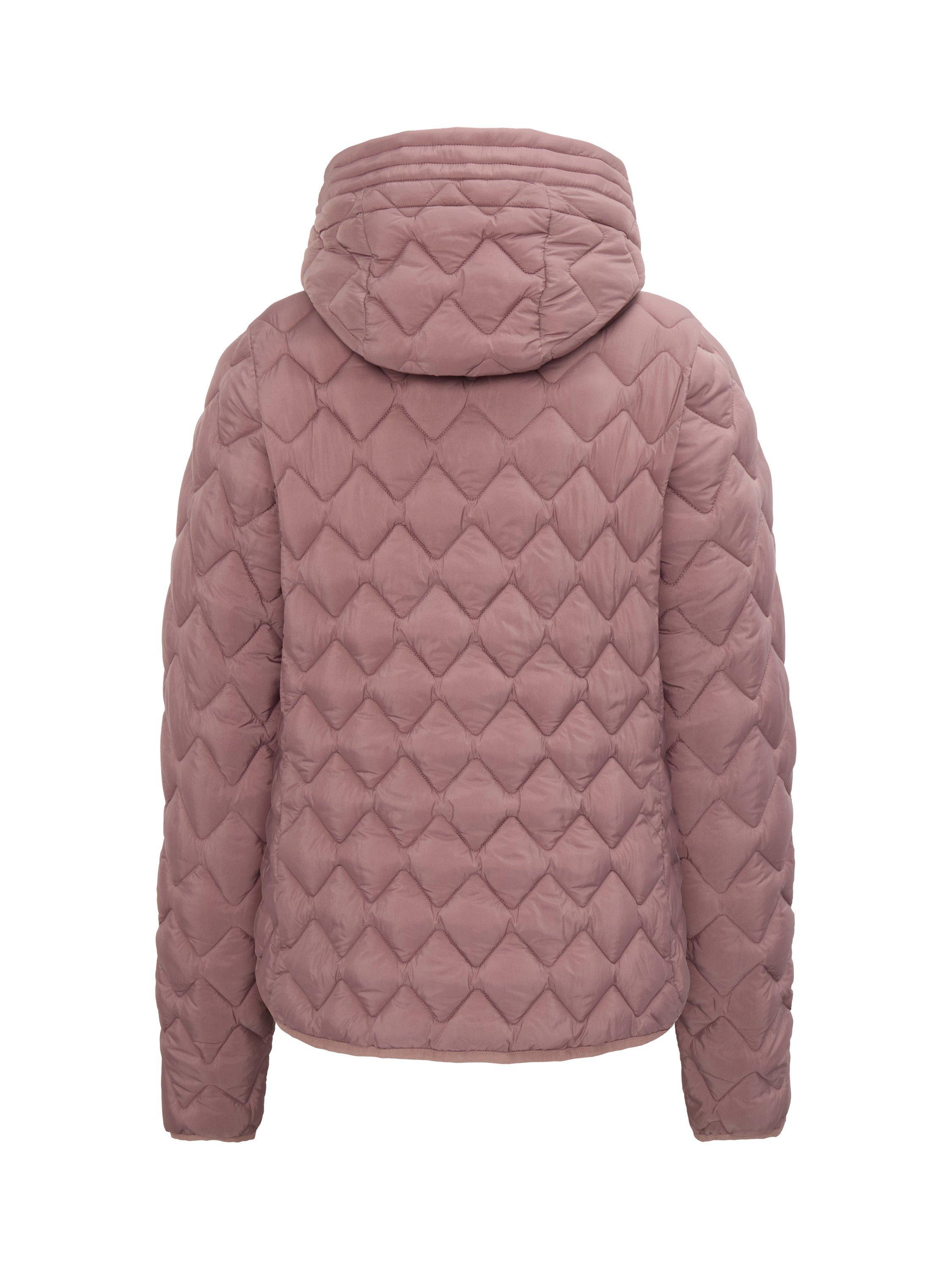 Product image 9 of 9, which shows Didriksons Evelyn Quilted Water Repellent Jacket, Faded Wine, 8