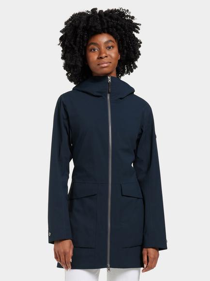 Didriksons Folka Windproof & Waterproof Parka, Dark Night Blue