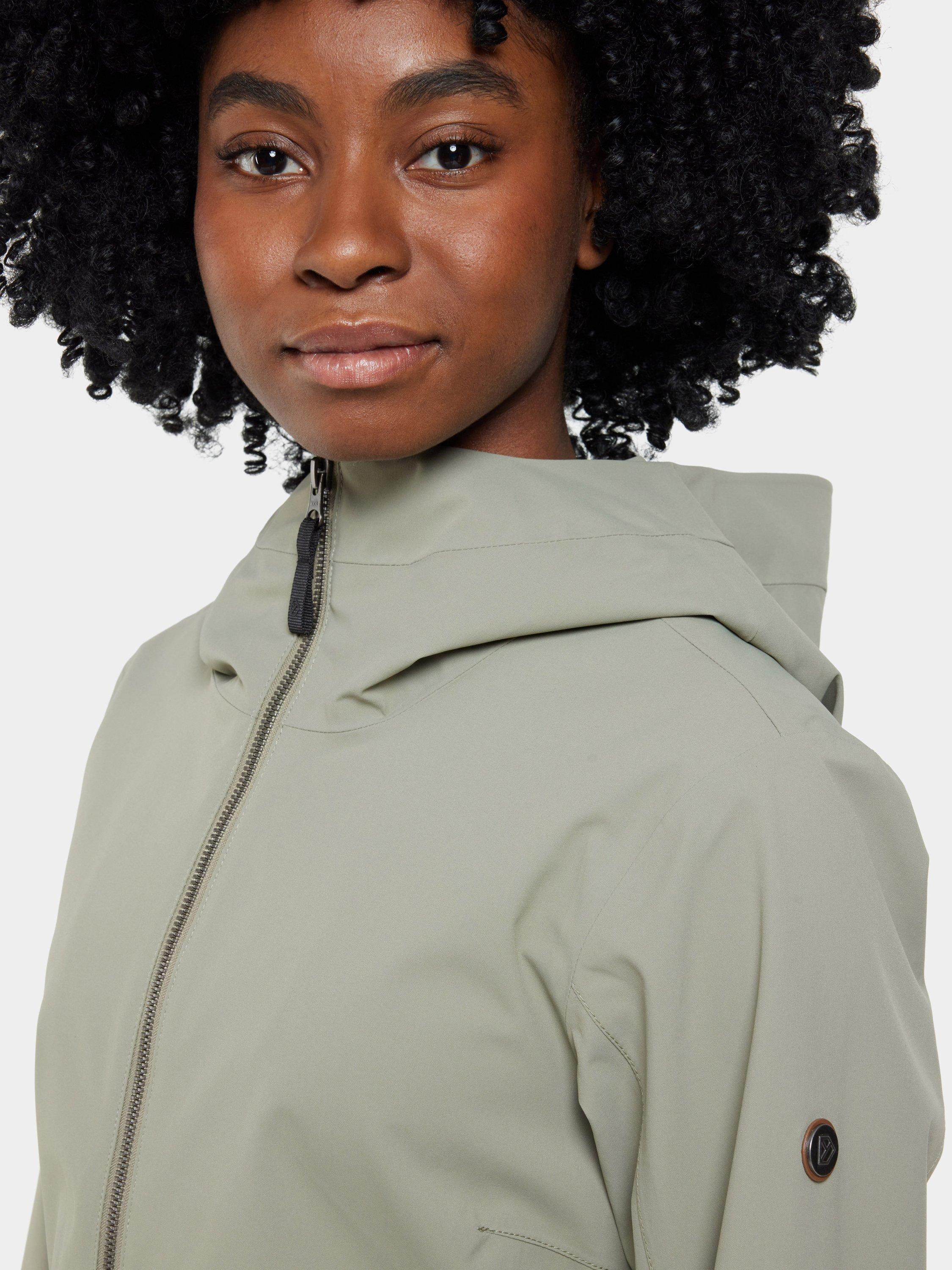Product image 3 of 10, which shows Didriksons Folka Windproof & Waterproof Parka, Mistel Green, 8