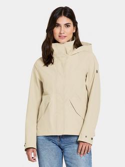 Didriksons Mabel Windproof & Waterproof Jacket, Clay Beige