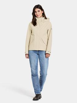 Didriksons Mabel Windproof & Waterproof Jacket - view 2, Clay Beige