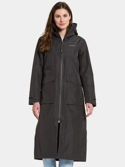 Didriksons Nadja Long Water & Windproof Parka, Black