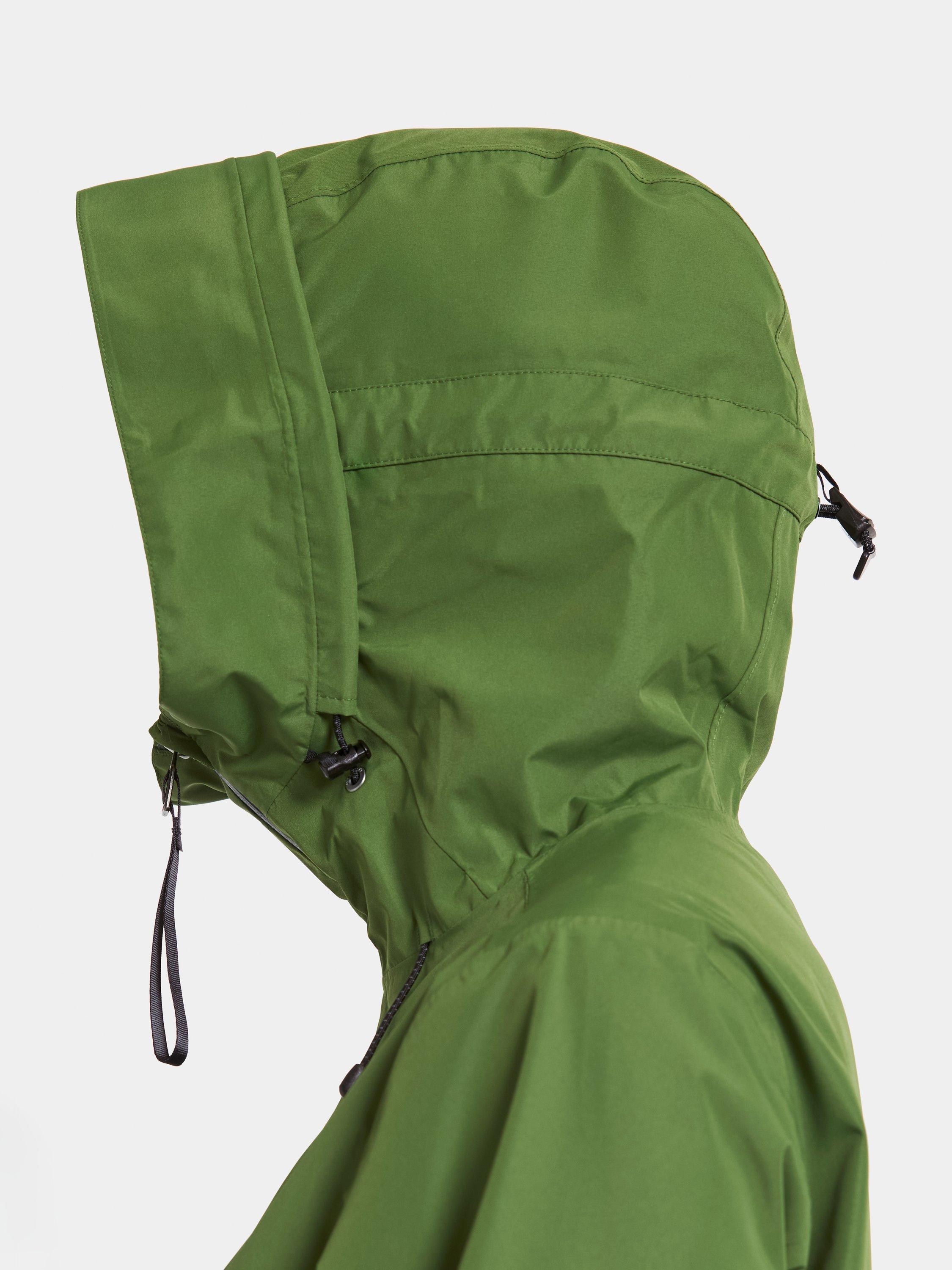Product image 9 of 10, which shows Didriksons Nadja Long Water & Windproof Parka, Velvet Green, 8