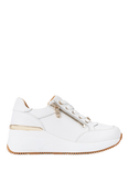 Carvela Skyline Wedge Trainers, White