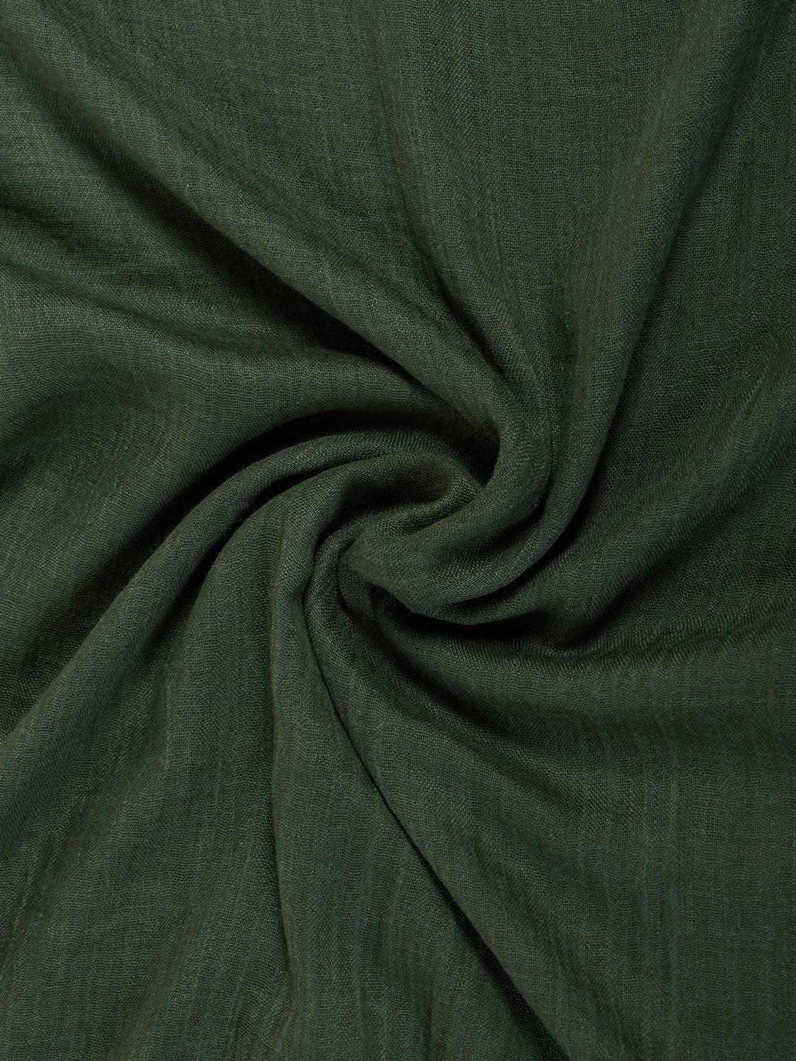 Product image 2 of 3, which shows Aab Cotton Rich Hijab, Green Olive, One Size