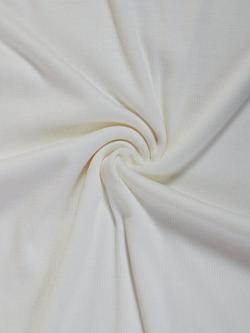 Aab Cotton Rich Ribbed Hijab - view 2, White Off White