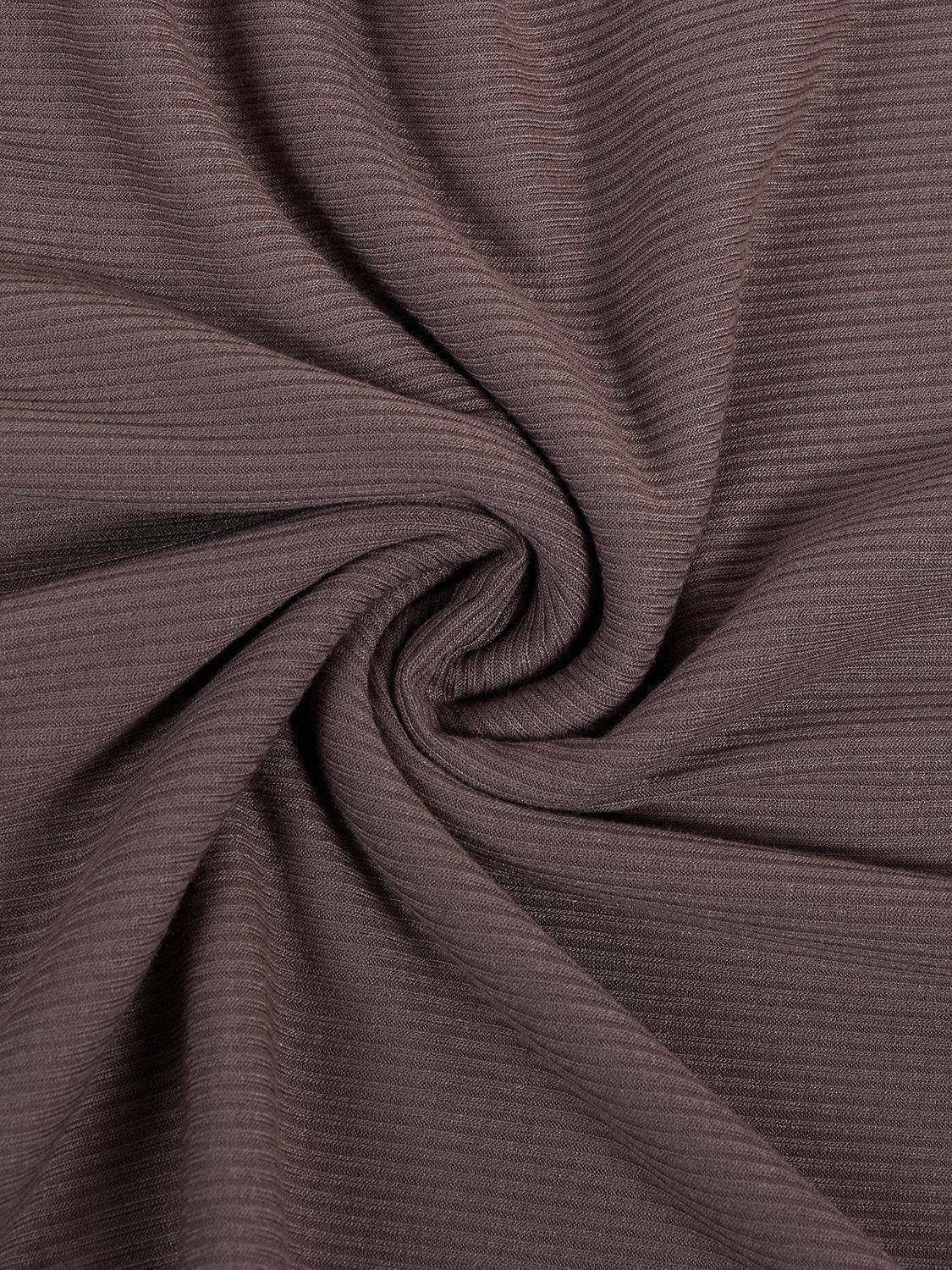 Product image 2 of 3, which shows Aab Cotton Rich Ribbed Hijab, Pink Nude, One Size