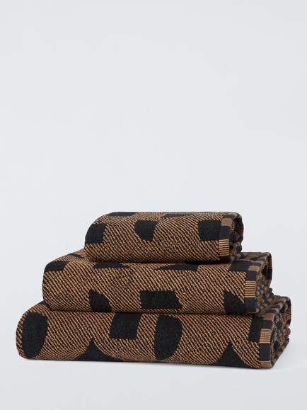 John Lewis x John Cooper Carr Geometric Towels, Multi, Multi