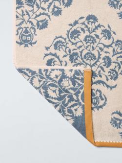 John Lewis x Sanderson Ottoman Towels - view 2, Dove Blue