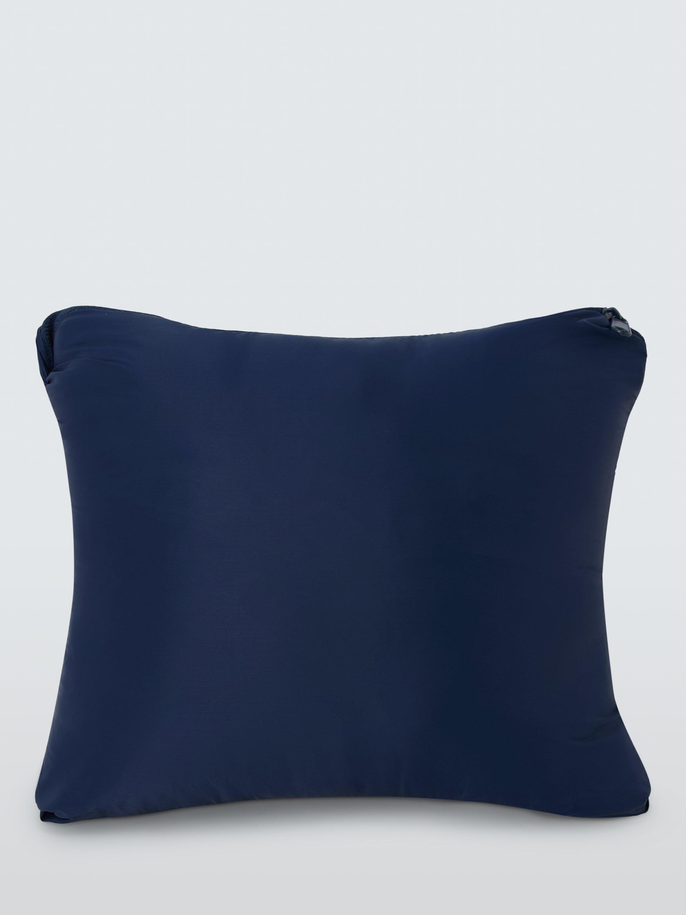 Product image 8 of 8, which shows John Lewis Kids' Quilted Packaway Jacket, Navy, 3 years