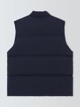 John Lewis Kids' Ripstop Quilted Gilet, Navy