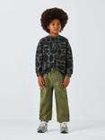 John Lewis Kids' Graphic Shapes Sweatshirt, Charcoal