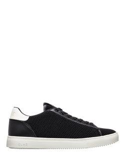 CLAE Bradley Knit Trainers, Black/White
