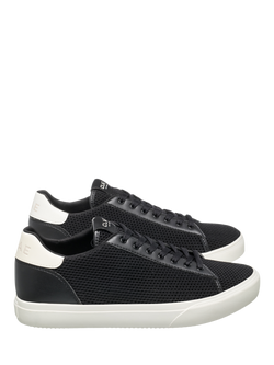 CLAE Bradley Knit Trainers - view 2, Black/White