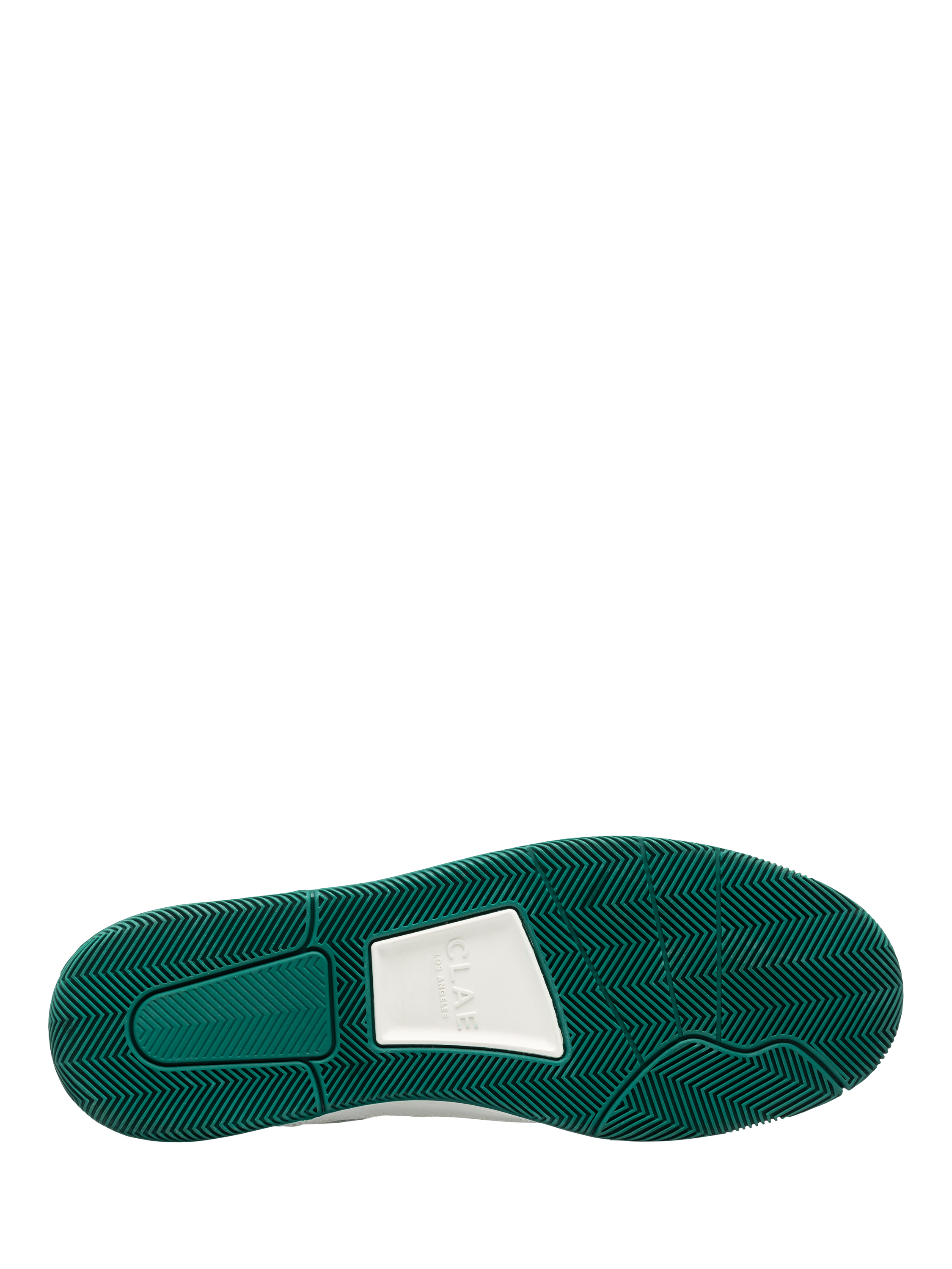 Product image 5 of 5, which shows CLAE Haywood Leather Trainers, Off White/Galapagos, 3