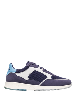 CLAE Joshua Mesh Trainers, Navy/Quiet Grey, Navy/Quiet Grey