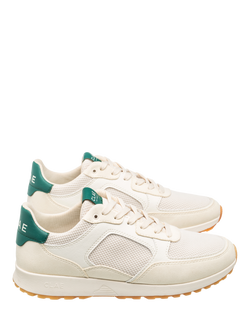 CLAE Joshua Mesh Trainers, Off White/Galapagos - view 2, Off White/Galapagos