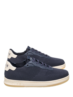 CLAE Malone Knit Trainers - view 2, Navy/Cactus