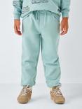 John Lewis Kids' Jersey Tapered Joggers, Light Blue