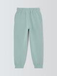 John Lewis Kids' Jersey Tapered Joggers, Light Blue