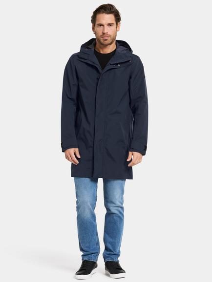Didriksons George Windproof & Waterproof Shell Parka - view 2, Dark Night Blue