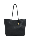 Dune London Daxon Woven Leather Tote Bag