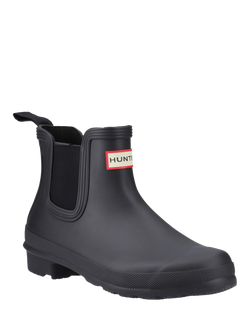 Hunter Original Chelsea Wellington Boots - view 2, Black
