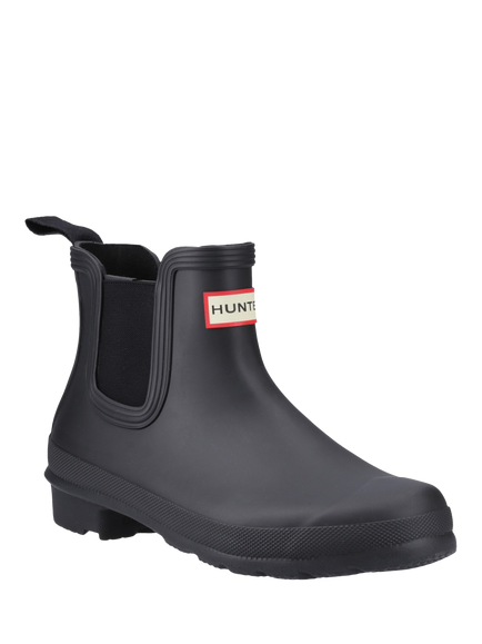 Hunter Original Chelsea Wellington Boots - view 2, Black