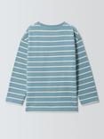 John Lewis Kids' Breton Stripe Top, Blue White Stripe
