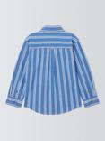 John Lewis Stripe Car Shirt, Nebulas Blue